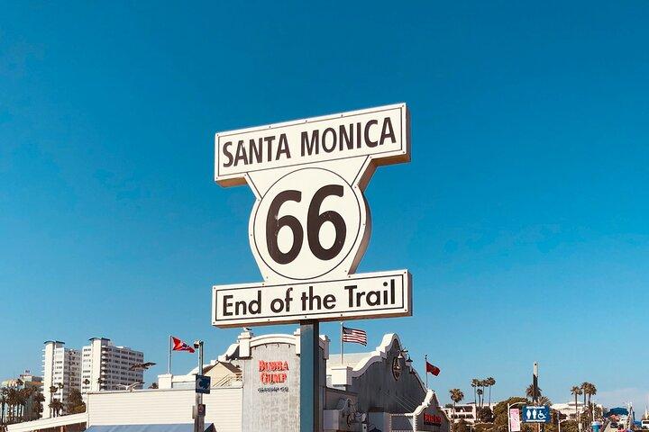 Dagtocht van Las Vegas naar LA: Santa Monica, Beverly Hills, Hollywood