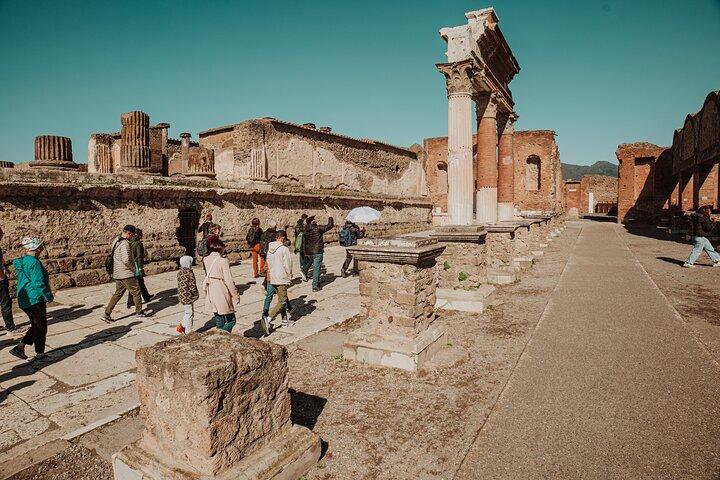 Excursion en petit groupe à Pompéi depuis Naples.