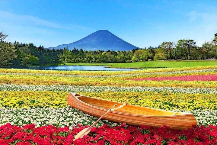 Mount Fuji Tour: Chureito-pagoden Oshino Hakkai och Kawaguchikosjön