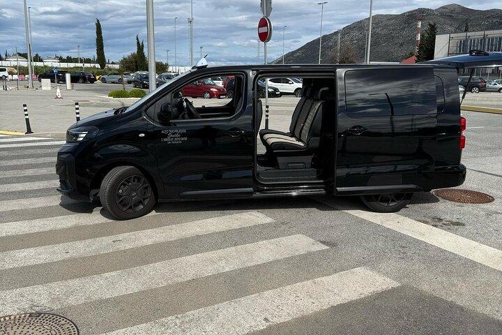 Privater Transfer vom Flughafen Dubrovnik zu Hotels