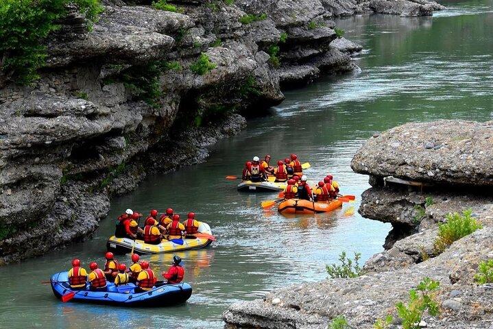 Visite privée : Permis et Rafting à Vjosa River