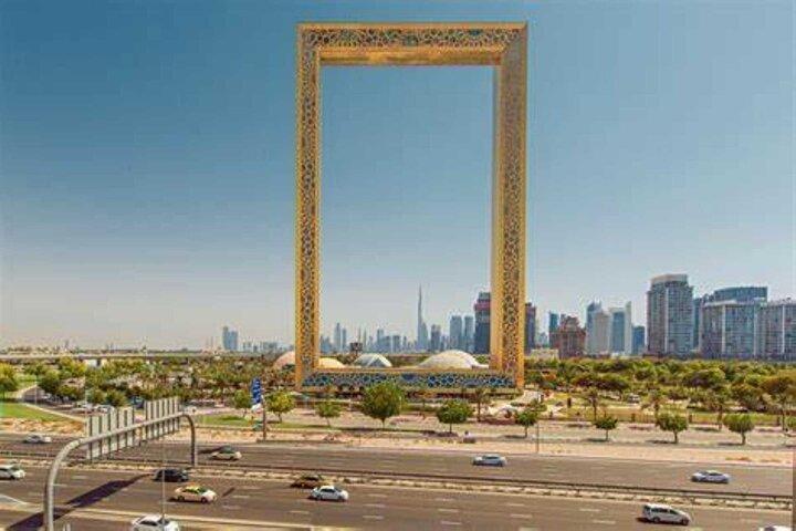Halvdagstur med Dubai Frame-biljetter
