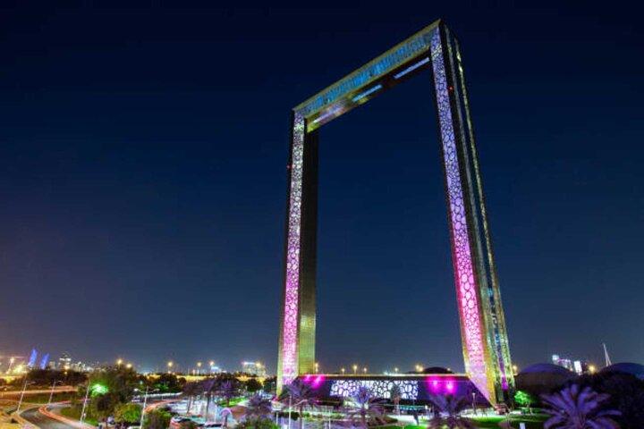 Halvdagstur med Dubai Frame-biljetter
