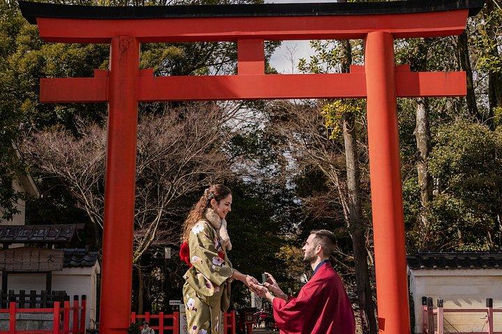Private Surprise Proposal Photoshoot in Japan