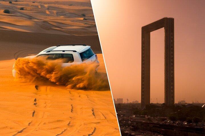 Safari Premium dans le désert avec billets Dubaï Frame uniquement