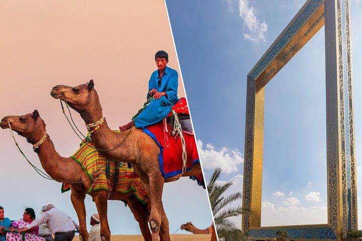 Combo Dubaï Desert Safari et Dubaï Frame Billets uniquement
