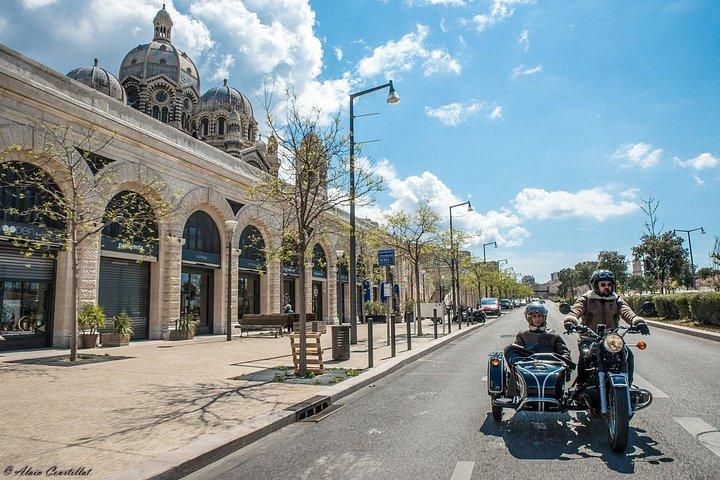 Marseille : balade de 2h en side-car