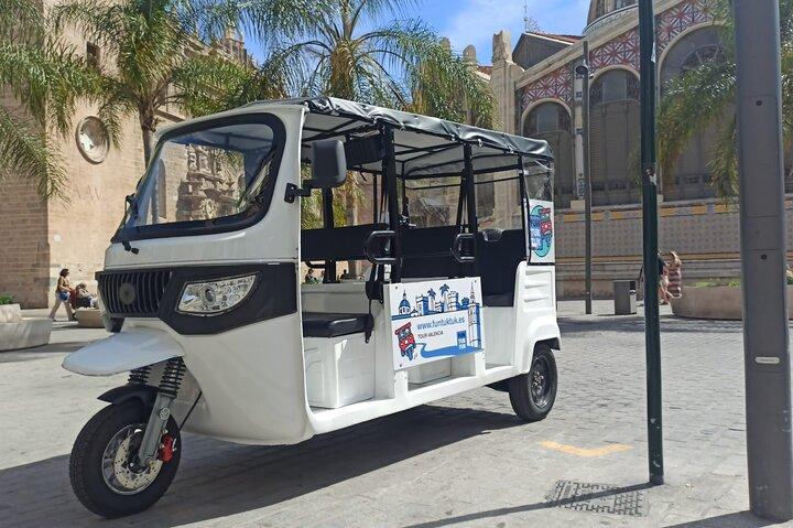 Visite privée de Valence en tuk-tuk (2 heures)