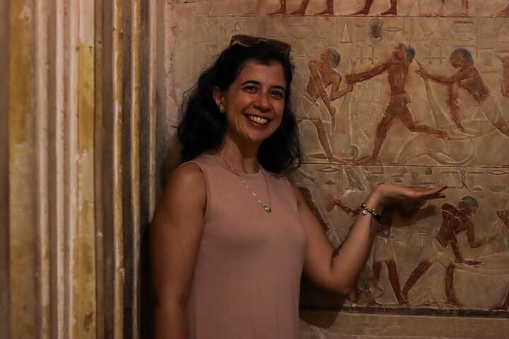 VIP All inclusive Giza Pyramids, Sakkara, Memphis& inside pyramid