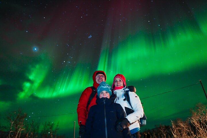 Tromsö norrskenstur med garanterade visningar