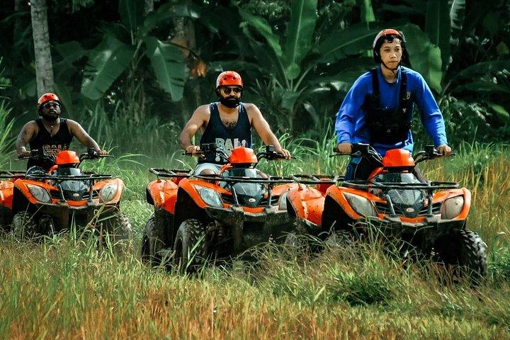 ウブドATVクワッドバイク（トンネル＆滝アドベンチャー付き）