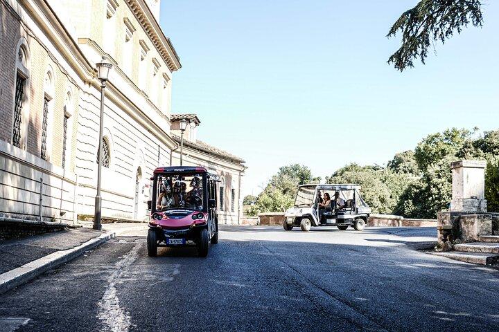 Excursão privada personalizável de 4 horas em Roma em carrinho de golfe