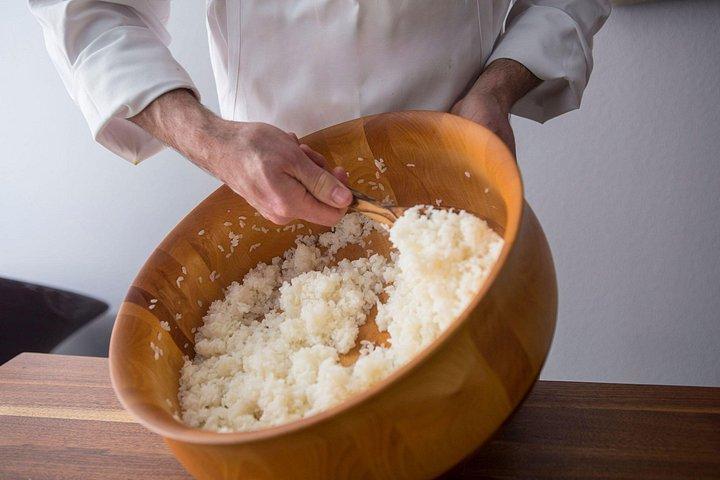 オーランドの地元会場で寿司作り教室