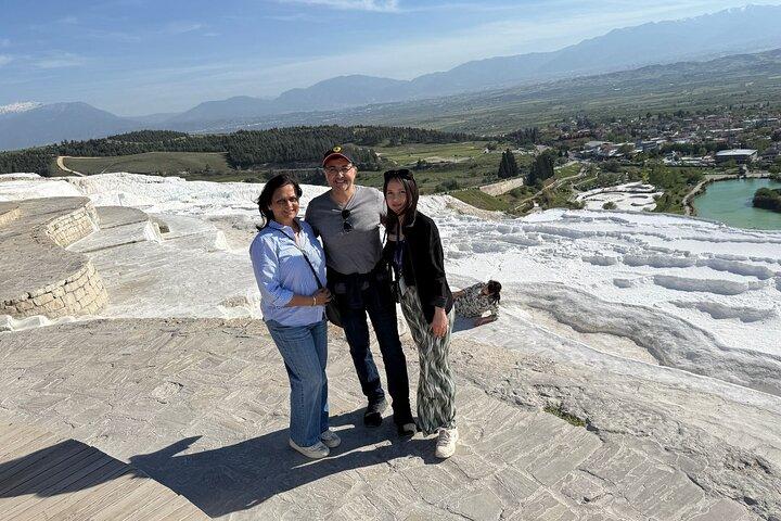 Visite de Pamukkale en petit groupe au départ du port/hôtels de Kusadasi