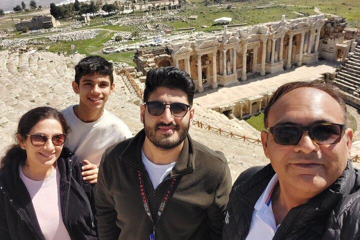 Visite de Pamukkale en petit groupe au départ du port/hôtels de Kusadasi