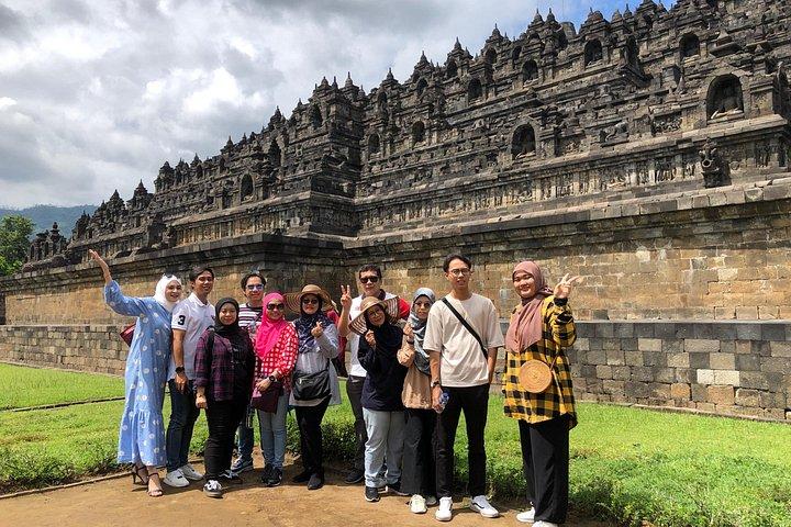 From Semarang Port: Borobudur Full Climb Up Guided Excursion
