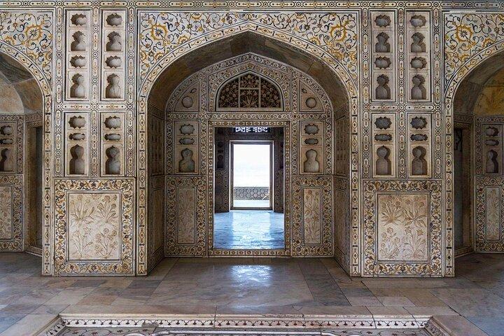 Excursion d'une journée au Taj Mahal, Fort d'Agra et Bébé Taj au départ d'Agra en voiture