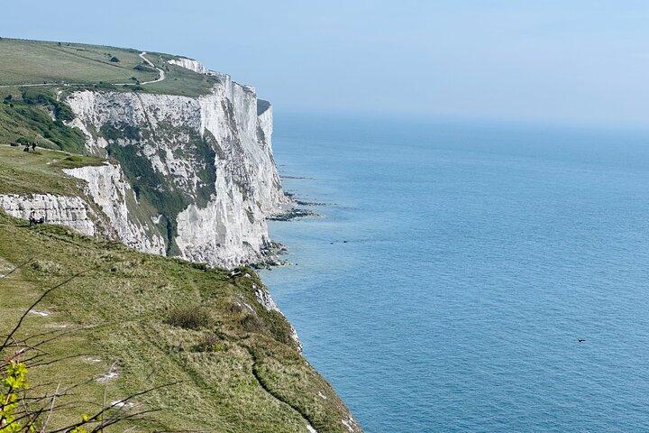 De Londres White Cliffs of Dover et Canterbury Excursion privée d'une journée