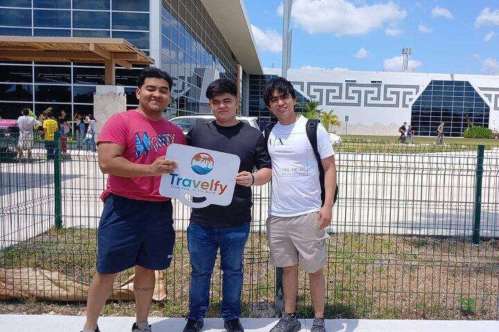 Privat rundturstransport från Tulum flygplats till hotell