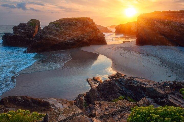 Excursion à la plage de la cathédrale, à Ribadeo et à Tapia de Casariego