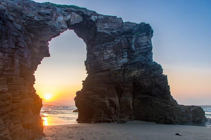 Excursion à la plage de la cathédrale, à Ribadeo et à Tapia de Casariego