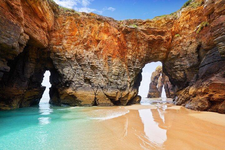 Excursion à la plage de la cathédrale, à Ribadeo et à Tapia de Casariego