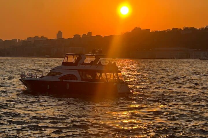 Istanbul Sunset Yacht Cruise on the Bosphorus with Transfers