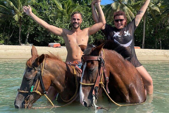Puerto Plata: Beach Horseback Riding & Optional Port Pickup