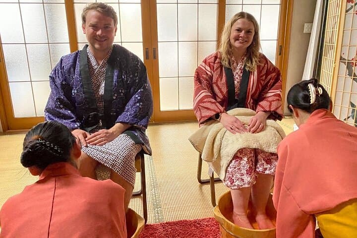 Osaka:Zen Tea Ceremony and Foot Bath Experience