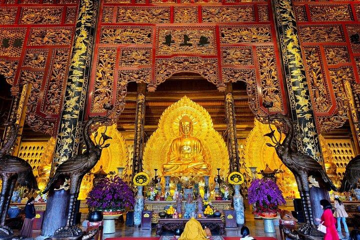 Från Hanoi Deluxe Tour till Bai Dinh Pagoda, Trang An, Mua Caves