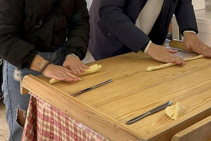 モッツァレラとパスタ作りワークショップでマッセリア見学