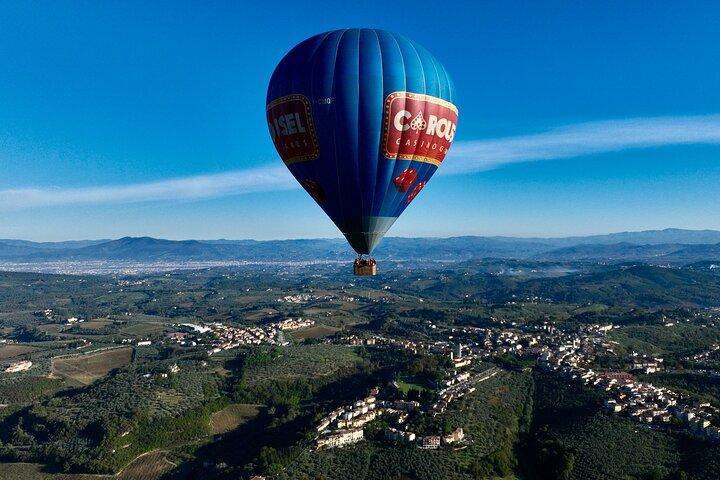 Luchtballonvlucht boven Florence
