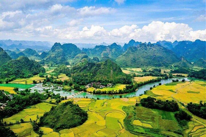 Cao Bang Trekking e passeio de moto 3D2N