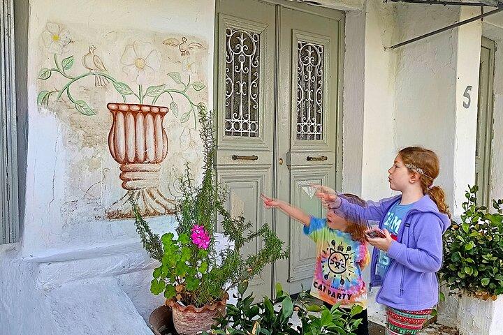 Atenas Mitología familiar Caza del tesoro y tour con parada de comida