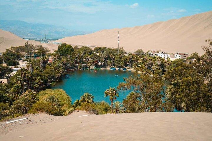 Ballestasöarna och Huacachina med Buggies och Sandboarding från Lima