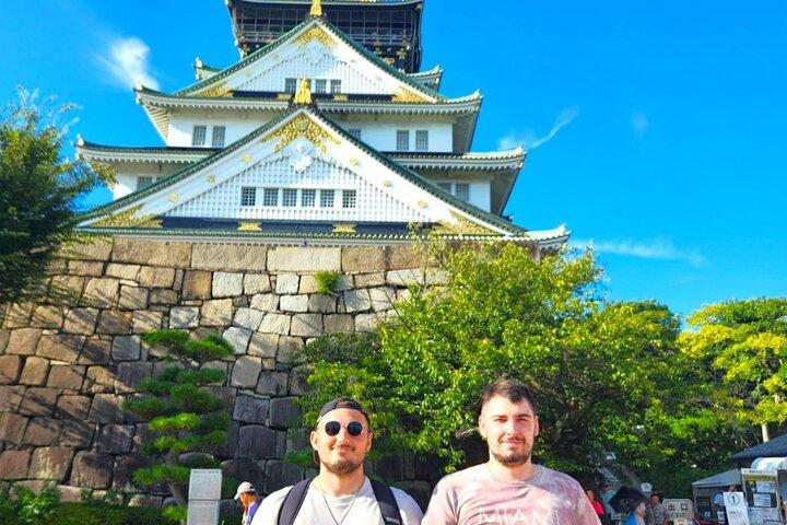 Osaka: Visite guidée privée de la tour du château d'Osaka en 90 minutes