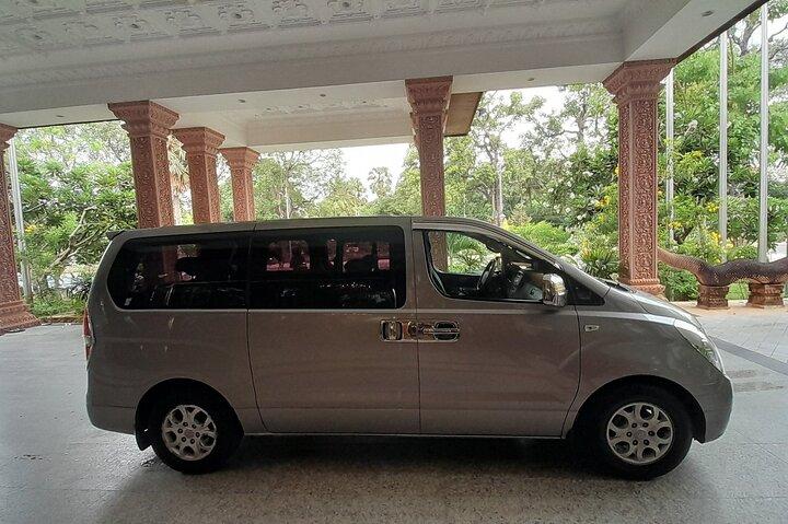 Taxi privado de Siem Reap para Phnom Penh - motorista de língua inglesa