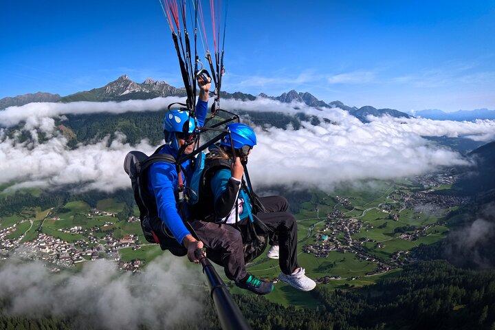 Paragliding og tandemflyvninger i Stubaital
