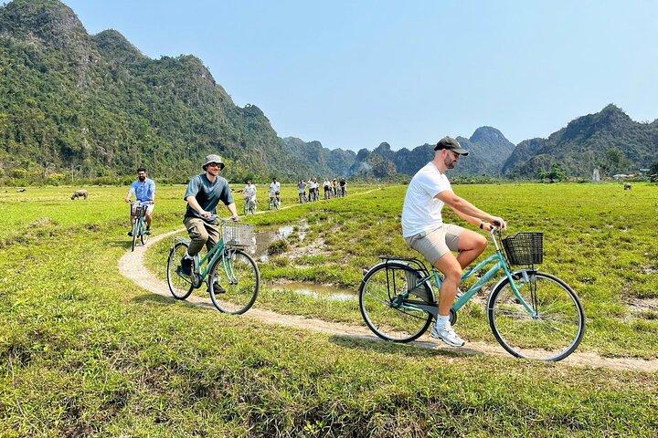 De Hanoi para Cat Ba Island & Lan Ha Bay: Cruzeiro panorâmico, Ciclismo, Almoço