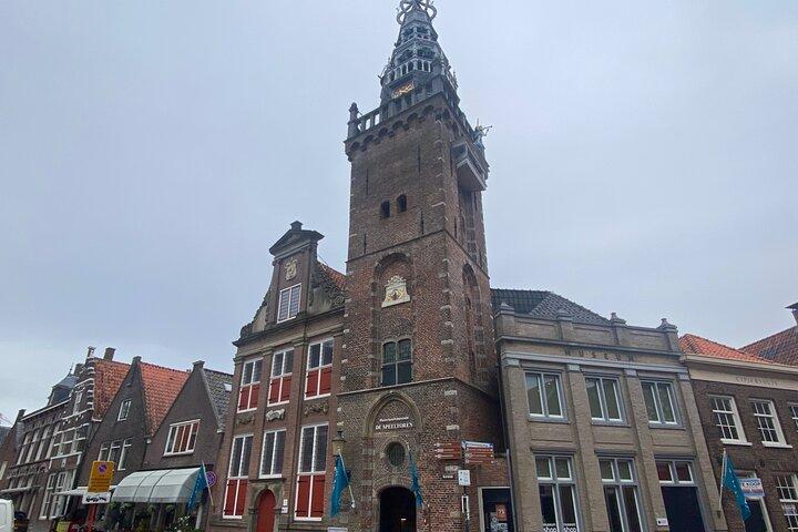 Fuga dalla città Monnickendam City Passeggiata con i puzzle