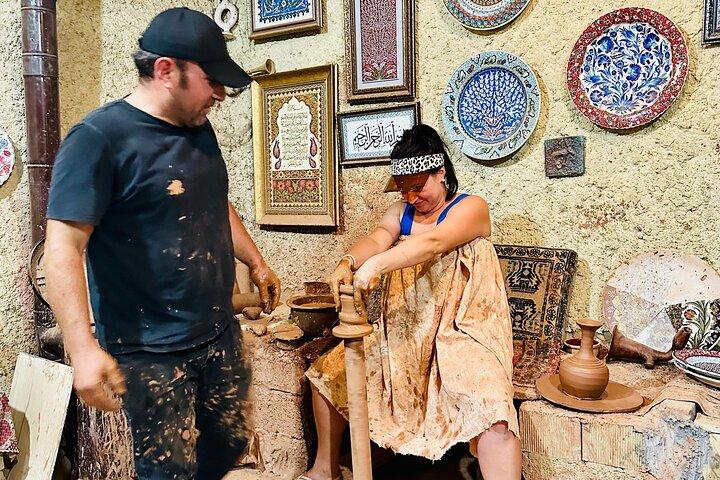 Esperienza di workshop di ceramica ad Avanos con trasferimento