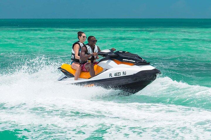 Doha Jet Ski naar Skyline met uitzicht op Katara en Pearl Qatar