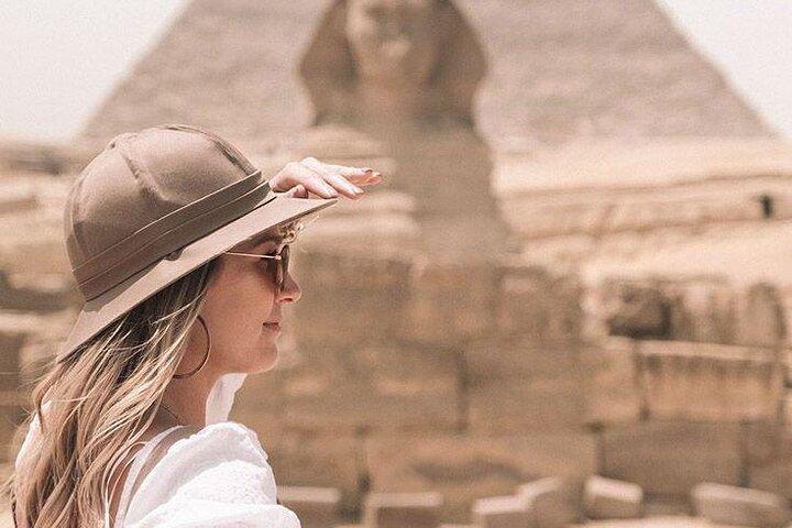 Excursão às Pirâmides de Gizé Grande Esfinge do Grande Museu Egípcio