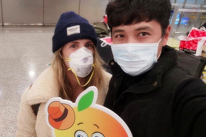 Shanghai Hongqiao jernbanestation Overførsel til Disneyland Resort