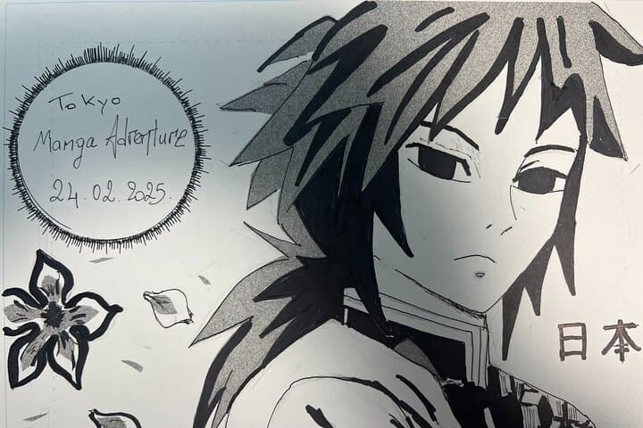 Tokyo Manga Drawing Experience Pro Artist Workshop & MangaHistory