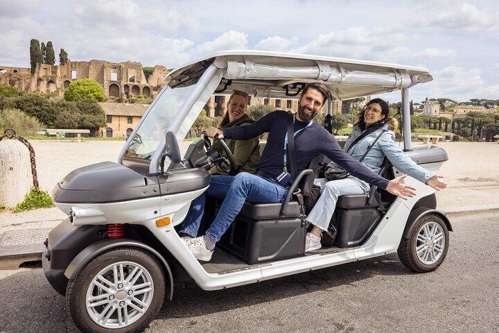 Visite privée de Rome panier golf – Highlights&Views