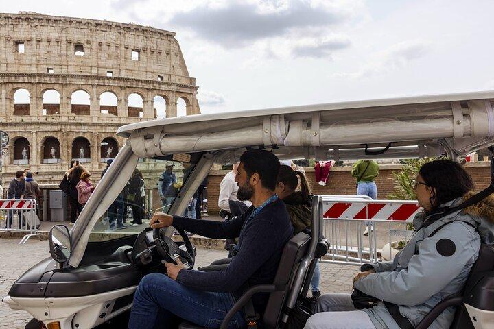 Visite privée de Rome panier golf – Highlights&Views