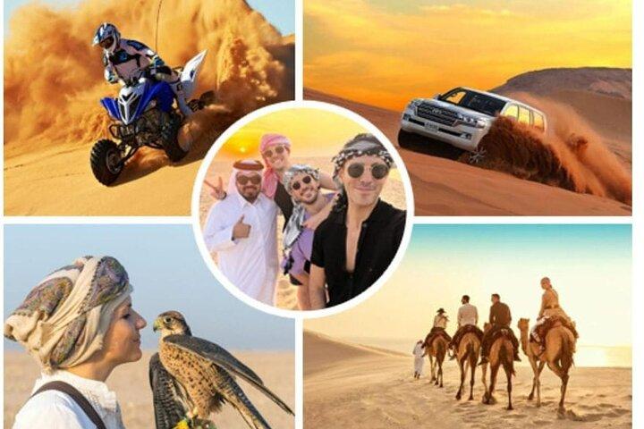 Doha: Quad Bike, Dune Bashing, Camel Ride & Excursão no Mar Interior