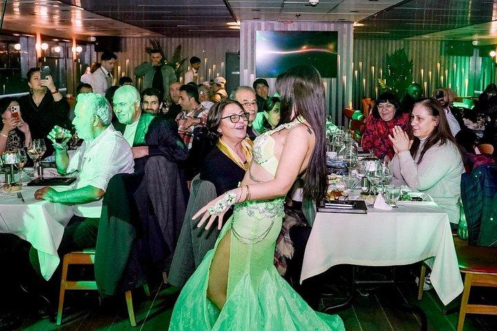 Istanbul Bosphorus Dinner Cruise Show (Private Table) with Pickup