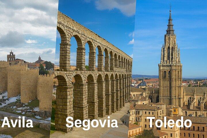 Toledo, Ávila & Segovia: Excursión privada de día completo desde Madrid